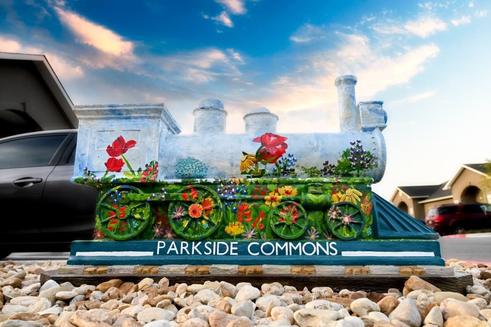 The Wildflower Train at Parkside Commons 