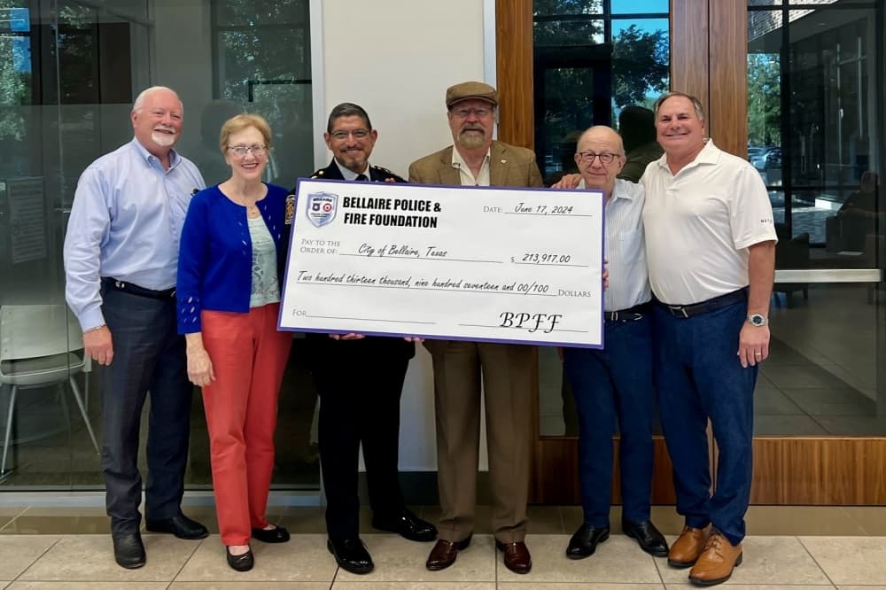 New donated technology to enhance Bellaire police department operations