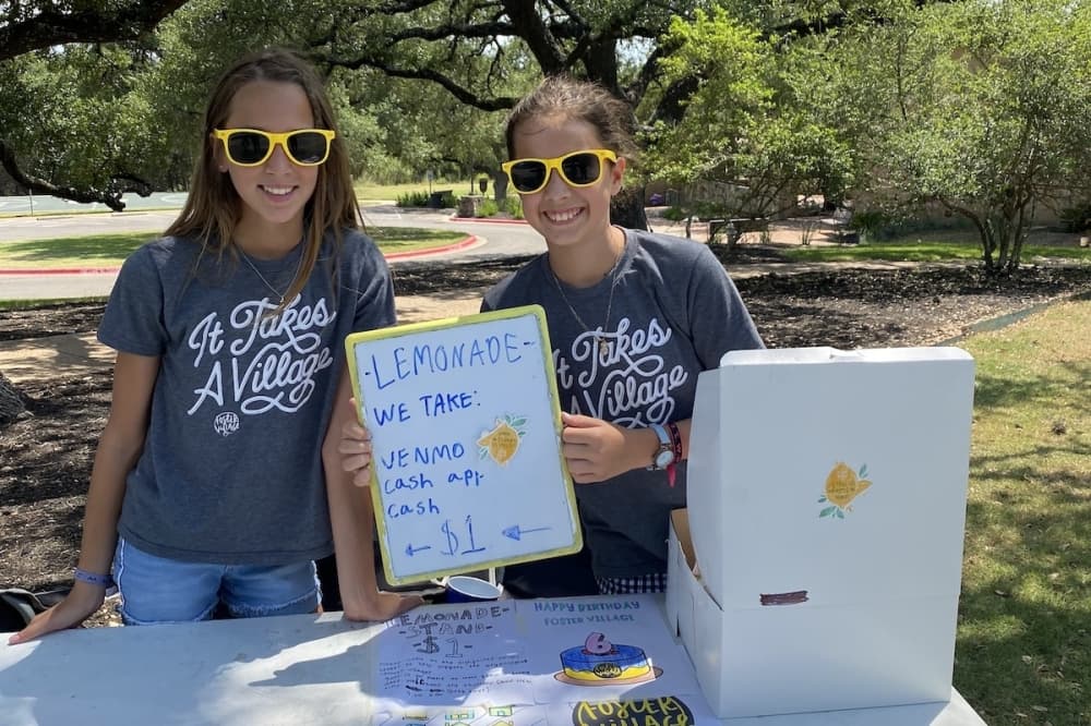 How lemonade stands are supporting local children, families experiencing foster care