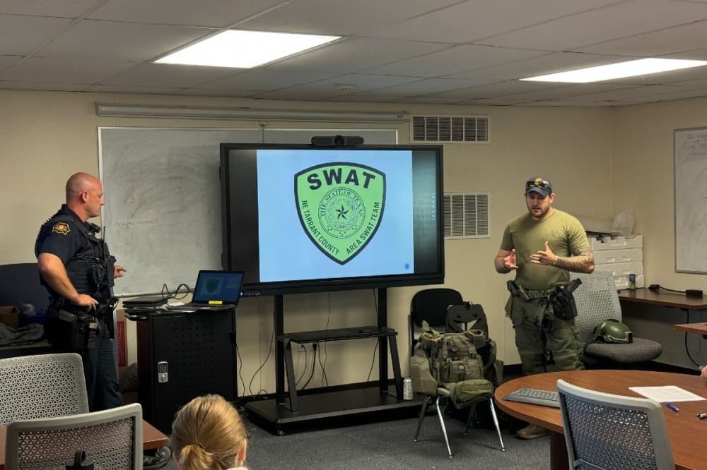 Grapevine-Colleyville ISD students get firsthand look at public safety jobs