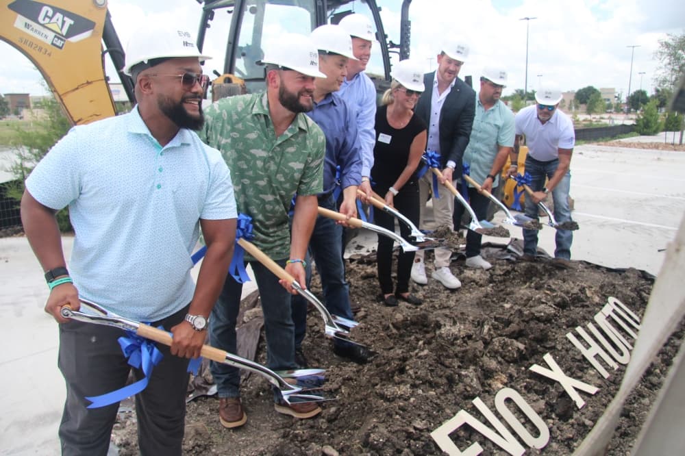 EVO Entertainment breaks ground on movie, bowling venue in Hutto