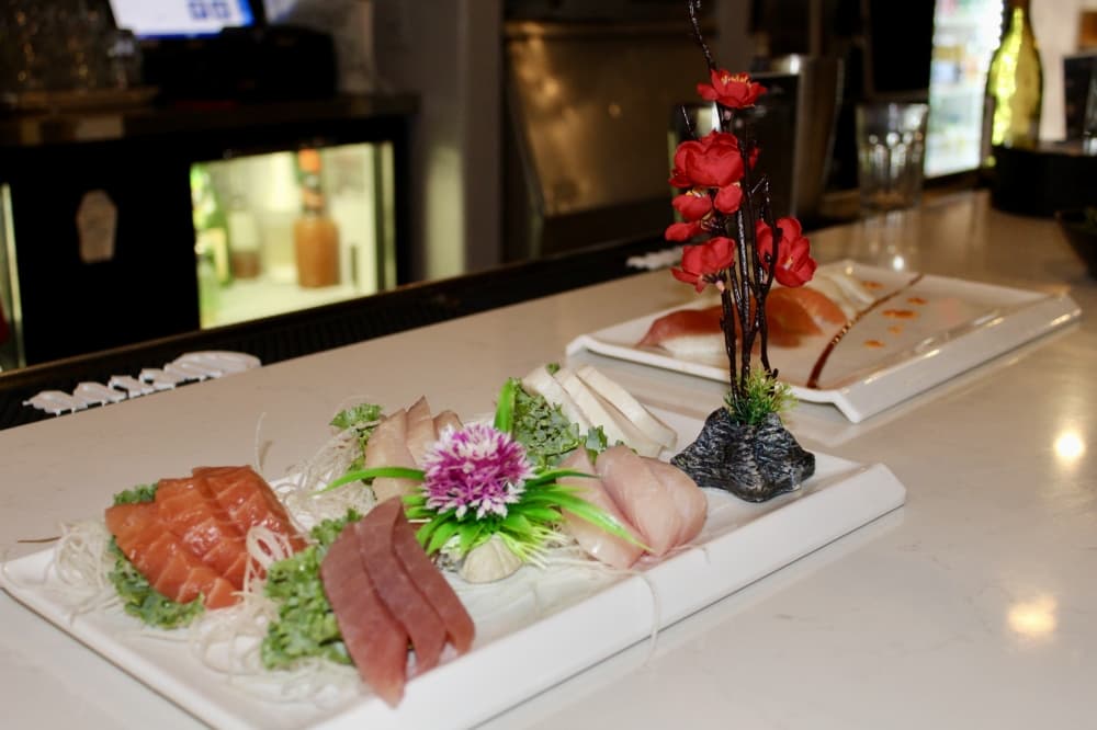 raw sushi