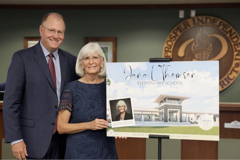Prosper ISD’s 19th elementary school named after educator Jana L. Thomson