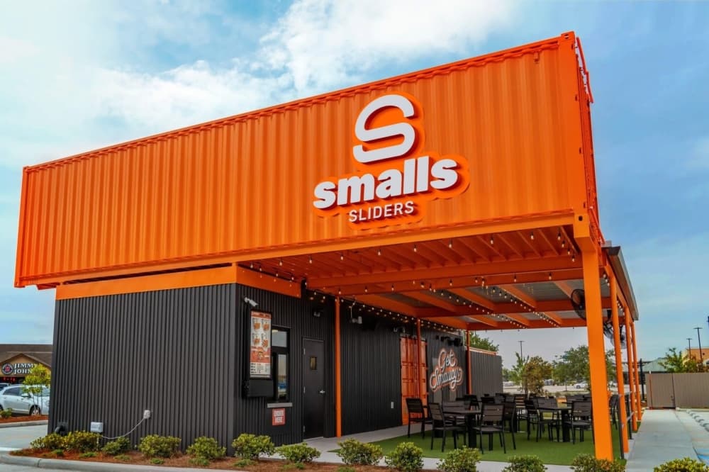 Smalls Sliders location exterior