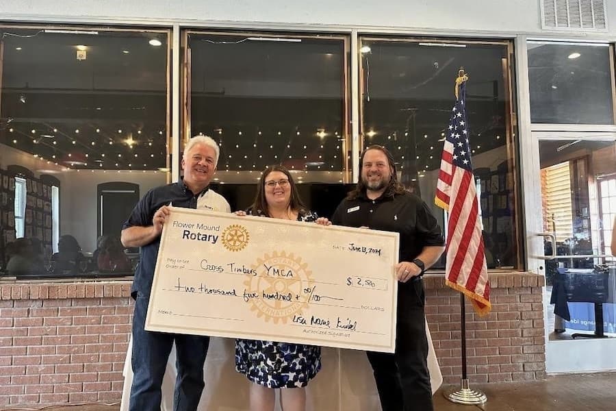 Flower Mound Rotary Club donates money to 11 local organizations