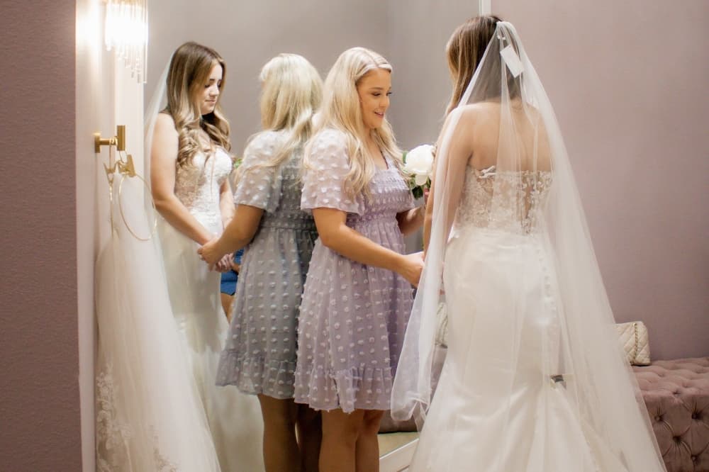 Sisters-in-law offer boutique wedding dress services at Whittington Bridal 
