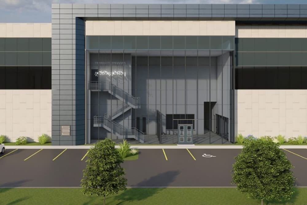 A rendering shows Stream Data Centers' third data center campus, which is under development at West Military Drive and Loop 1604 in far west San Antonio. Stream breaking ground on this facility in June marks the latest highlight in San Antonio's growing high-technology community. (Courtesy Stream Data Centers)