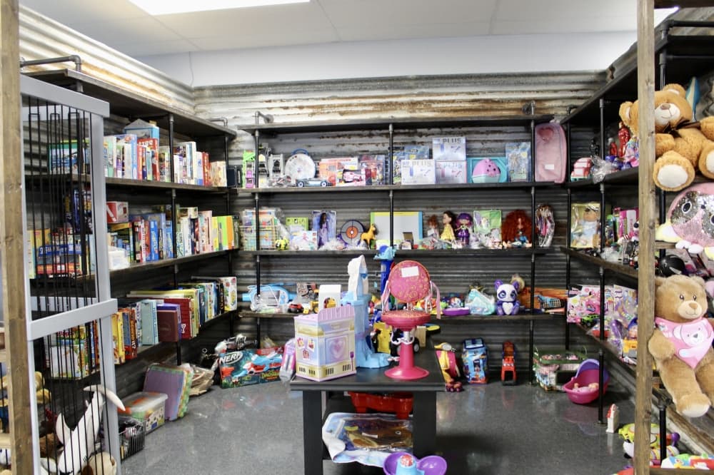 toys and books