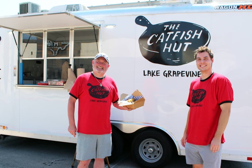 The Catfish Hut food trailer in Grapevine fueled by family history