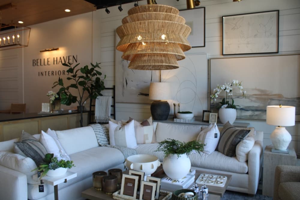 Furniture from Belle Haven Interior. 