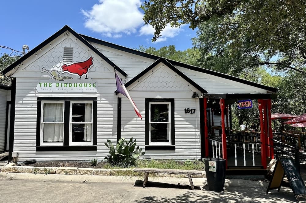 Image shows the front exterior of the restaurant.