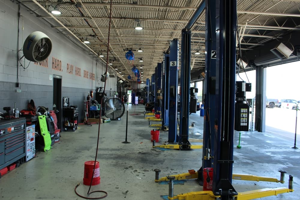 Lifted Trucks automotive workshop