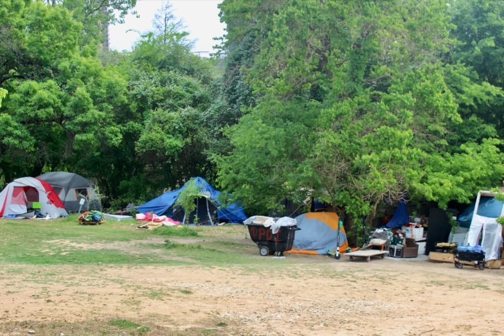 4 encampments closed in North, South Austin parks; 63 people moved into shelter