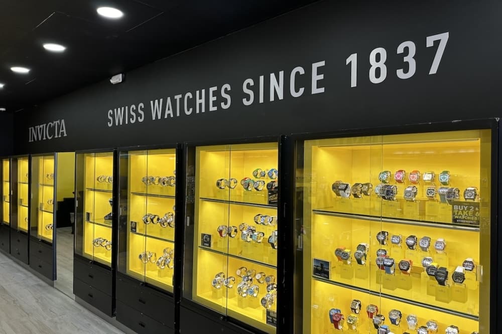 Invicta now selling watches at Tanger Outlets in San Marcos