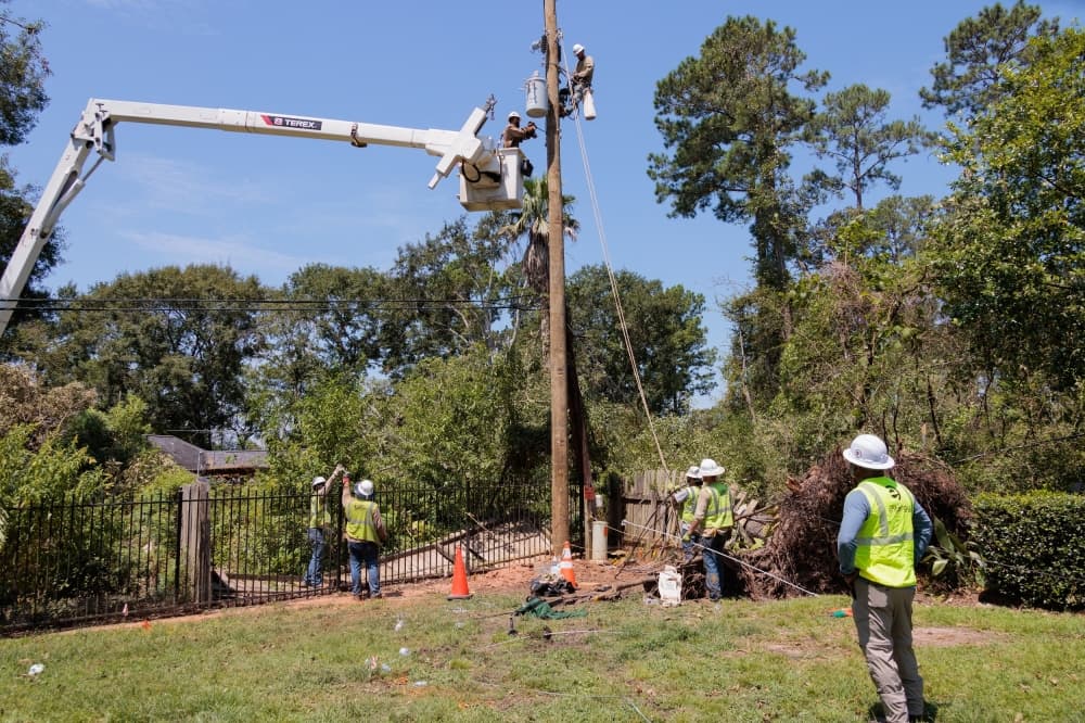 Fewer than 220K remain without power one week after Hurricane Beryl made landfall