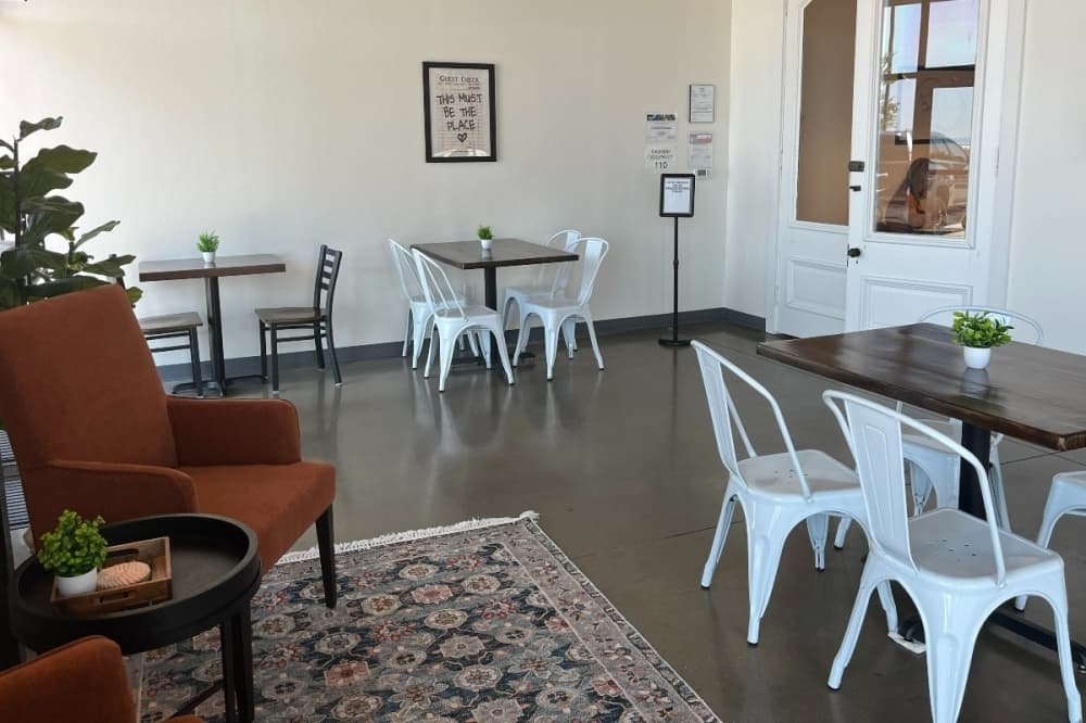 Harvest Coffee serving drinks, food in North Fort Worth