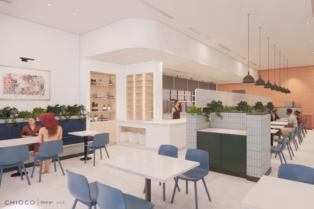 A rendering of the new Honest Mary's restaurant. (Courtesy Honest Mary's)