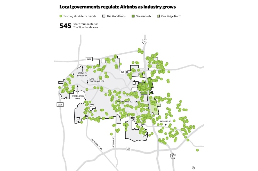 Short-term rental growth in South Montgomery County spurs regulation discussions