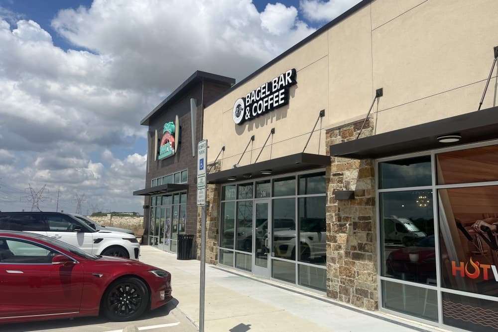 Bagel Bar and Coffee is coming soon near Lewisville border