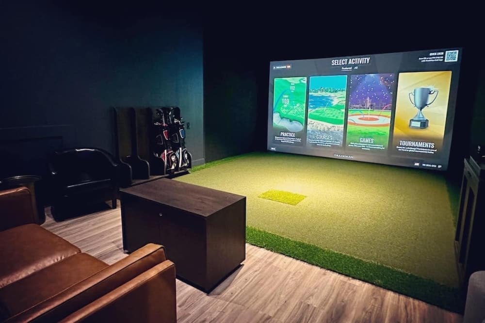 The Local Open, which offers golf simulators and food, opened Aug. 28. (Courtesy The Local Open)
