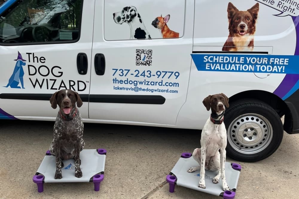 The Dog Wizard mobile training services arrive to Lake Travis