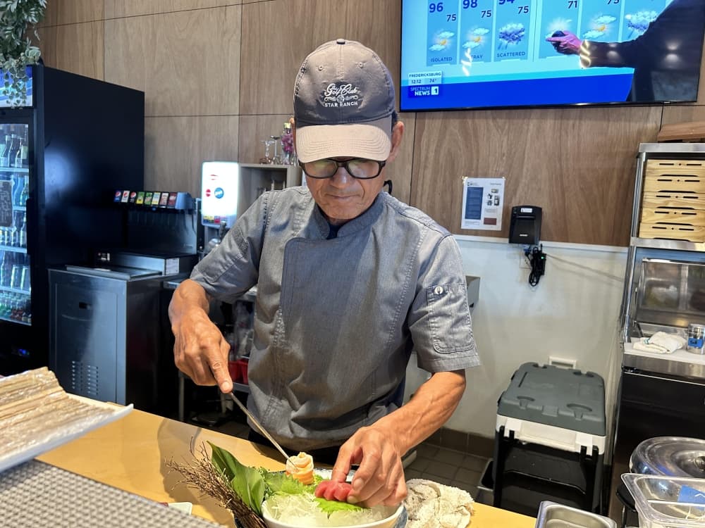 Executive Chef Jay Chung owns and operates the restaurant. (Gracie Warhurst/Community Impact)