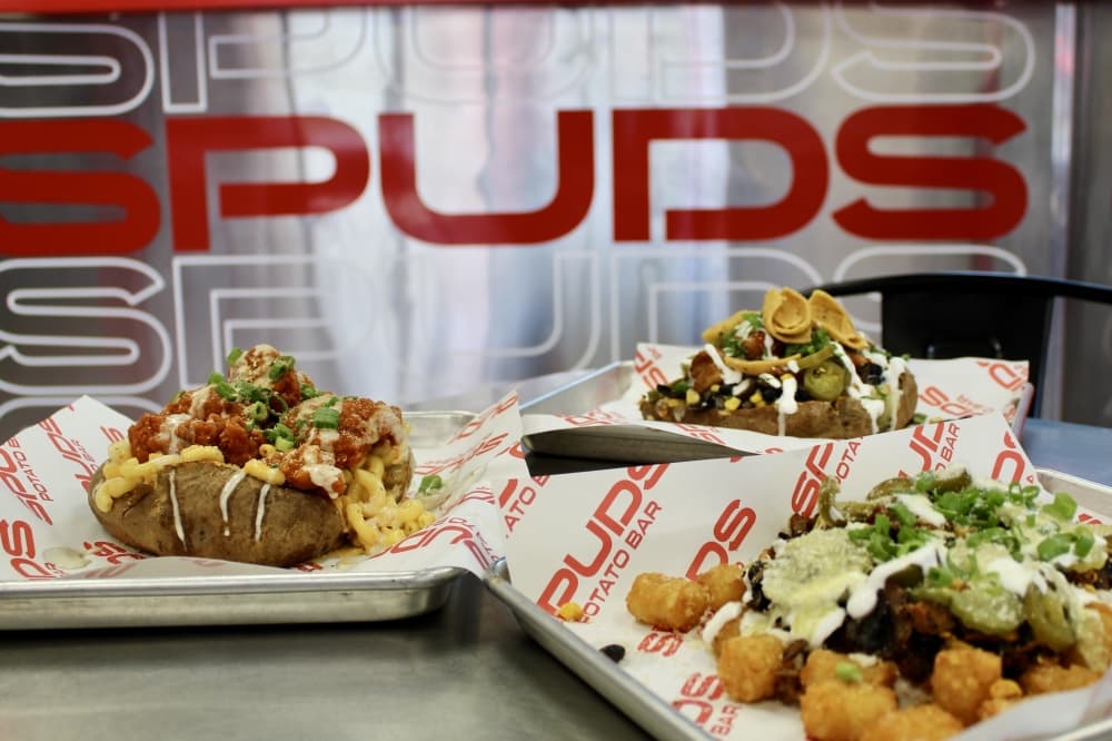 Spuds Potato Bar offers personalized loaded potatoes in Montgomery 