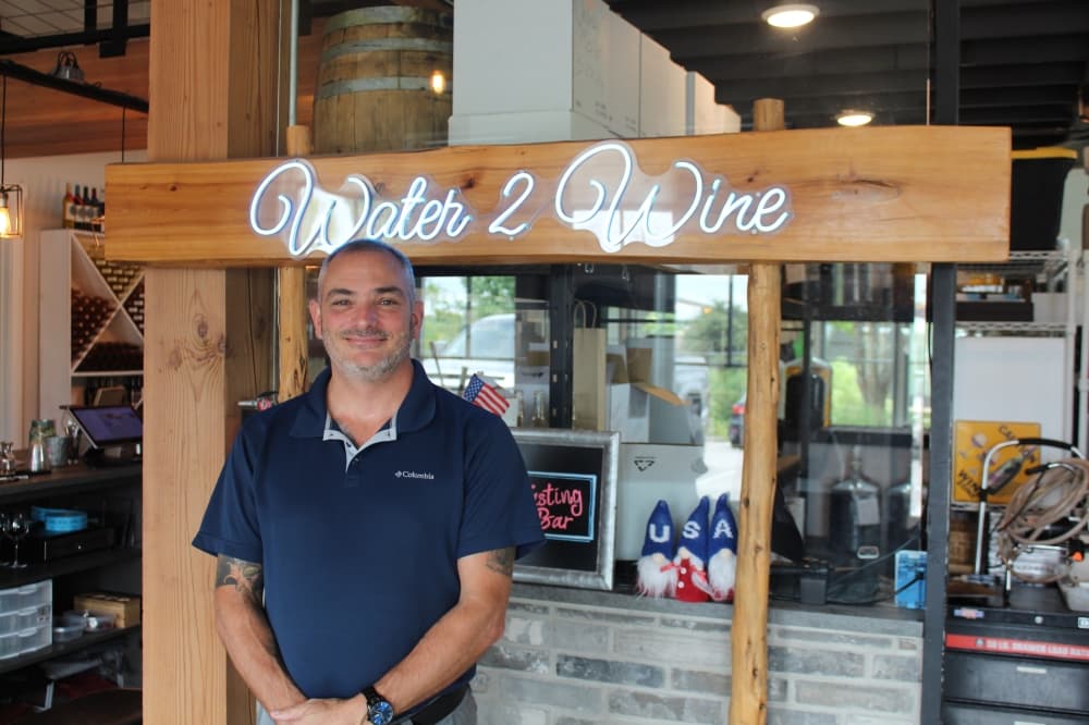 Water 2 Wine Buda offers cozy, unique winemaking experience
