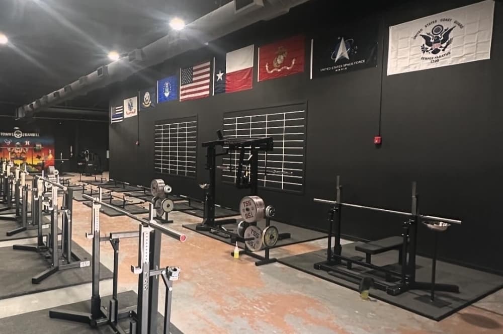 inside a gym