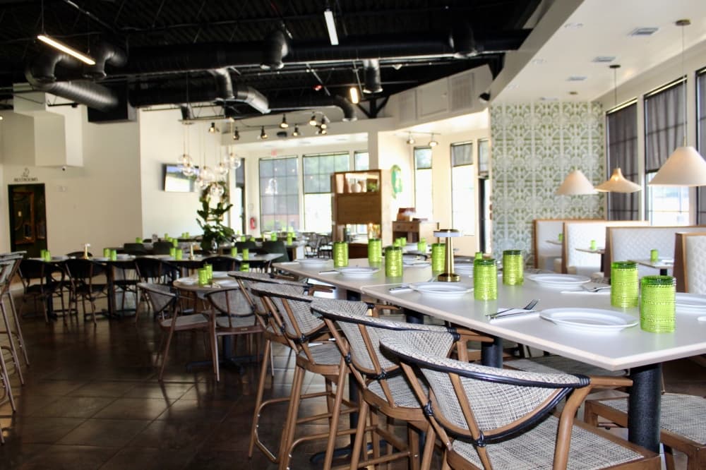 Restaurant interior 