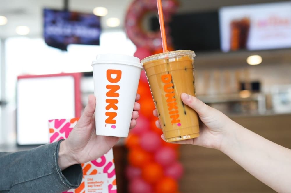 Dunkin' officials celebrate opening of new Humble location