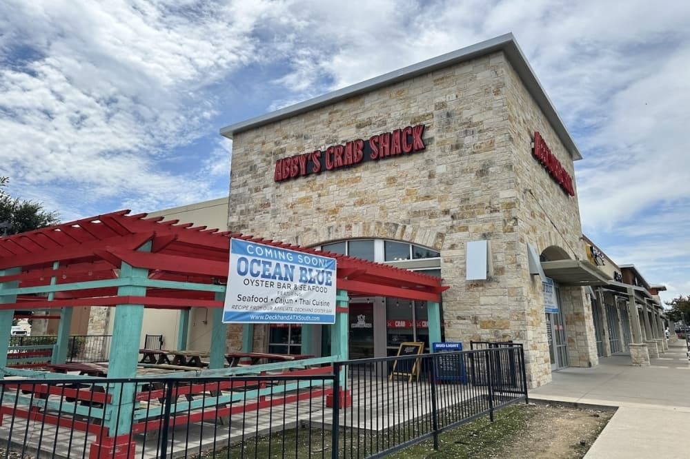 Ocean Blue Oyster Bar & Seafood will opening its second location at 5695 Kyle Pkwy, Ste. 100 in Kyle. (Amira Van Leeuwen/Community Impact)