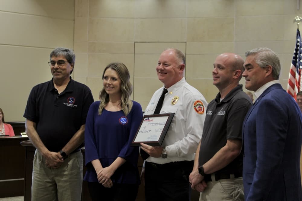 Prosper Fire Rescue secures 4th consecutive National Weather Service storm designation