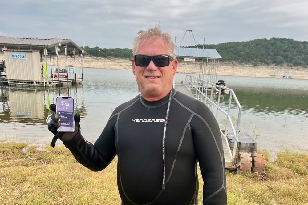 Robert Weiss has been a certified scuba diver since 1988. (Courtesy Lake Travis Scuba)