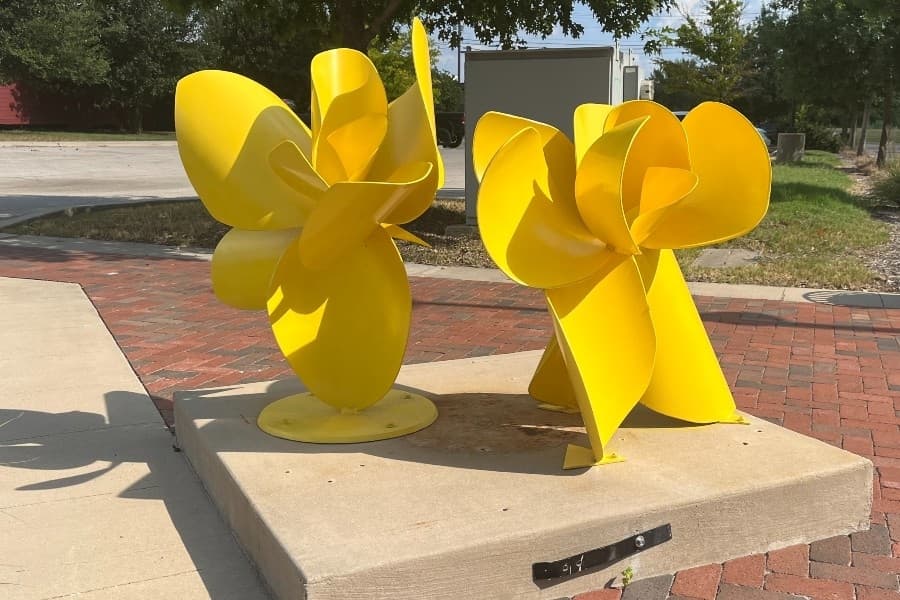 New artwork installed in Old Town Keller