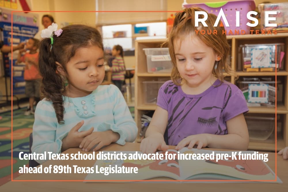 Central Texas school districts advocate for increased pre-K funding ahead of 89th Texas Legislature