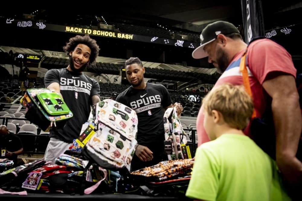 Spurs Sports & Entertainment to hold back-to-school bash Aug. 8