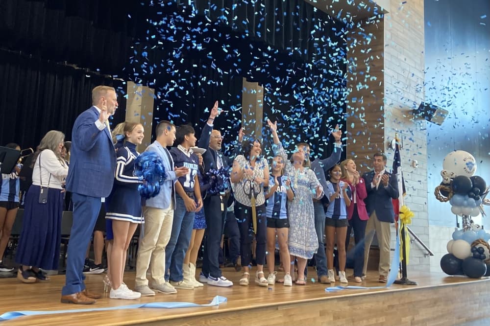 Liberty Hill ISD unveils new Legacy Ranch High School