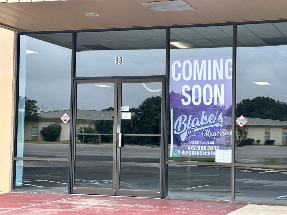 Blake's Music Shop to gain more than 4,000 square feet with move in Bastrop in late summer