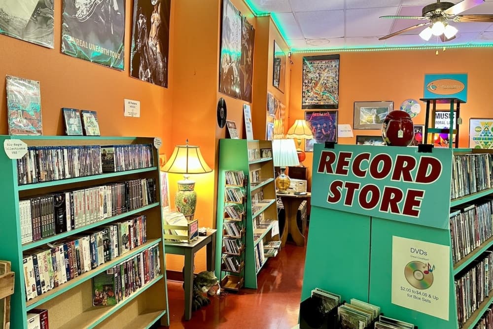 Crescent Moon Music & Collectibles sells all things vinyl, collectibles and antiques