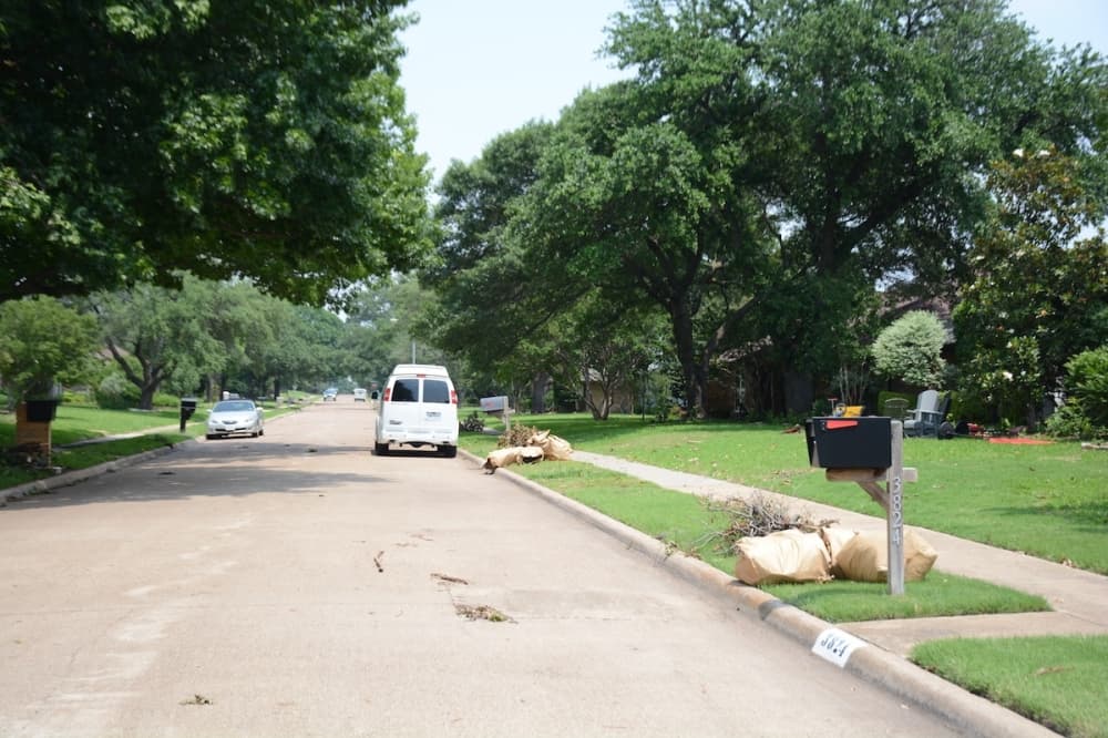 Paid brush collections resume in Plano following storm debris cleanup