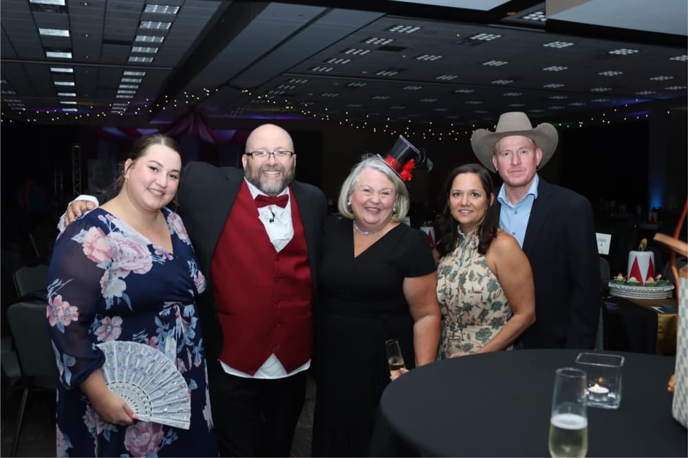 An image of attendees at a previous Feed the Need Missions Gala. 