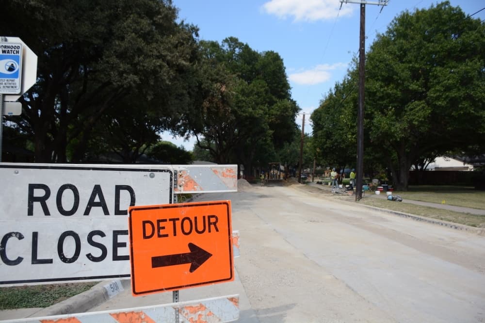 Over $9.3M projects on 3 Richardson roads underway