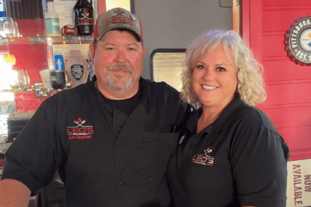 Image of owners Leo and Michelle Gaertner.