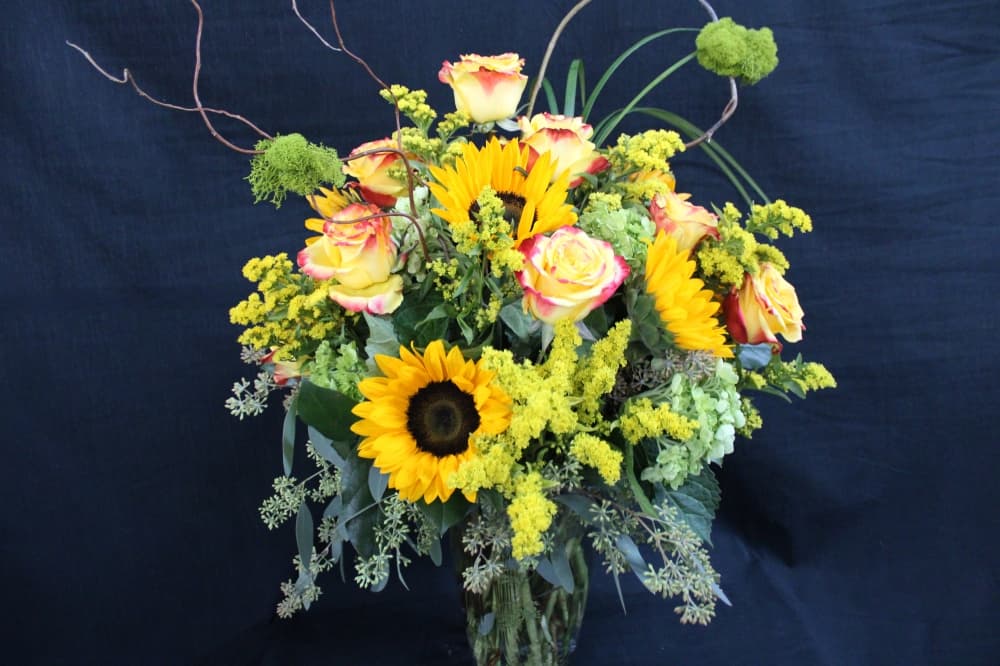 A flower arrangement from Arapaho Flowers