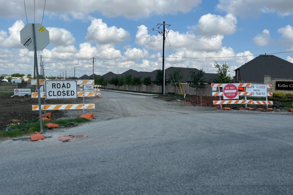 Railroad crossing at Keller Hicks Road to close for 3 months