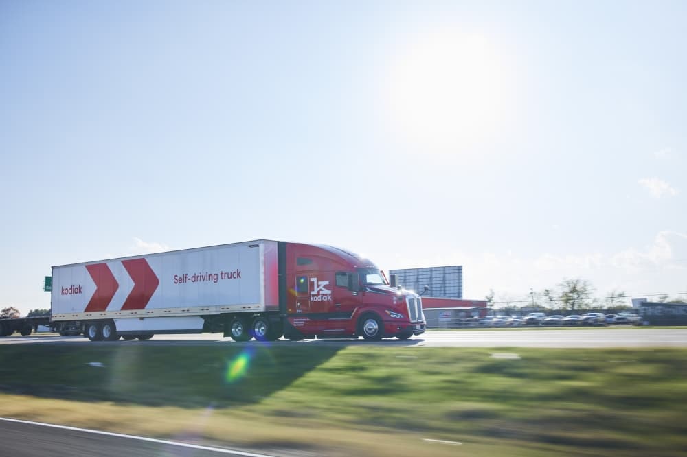 Driverless semis take on Texas