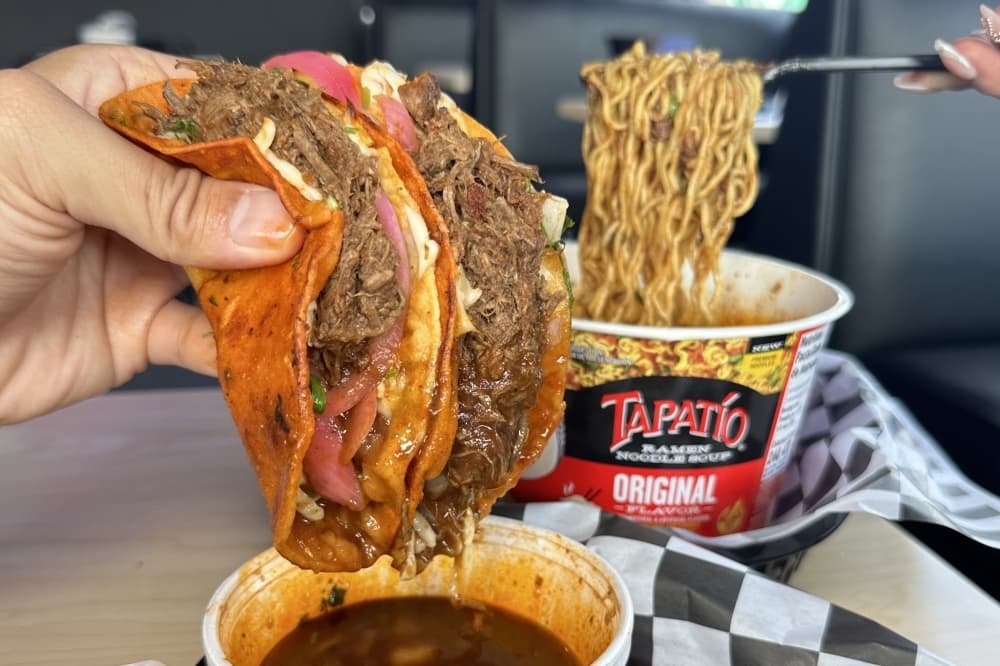 Dripped Birria now serving quesabirria tacos, birria ramen in Spring