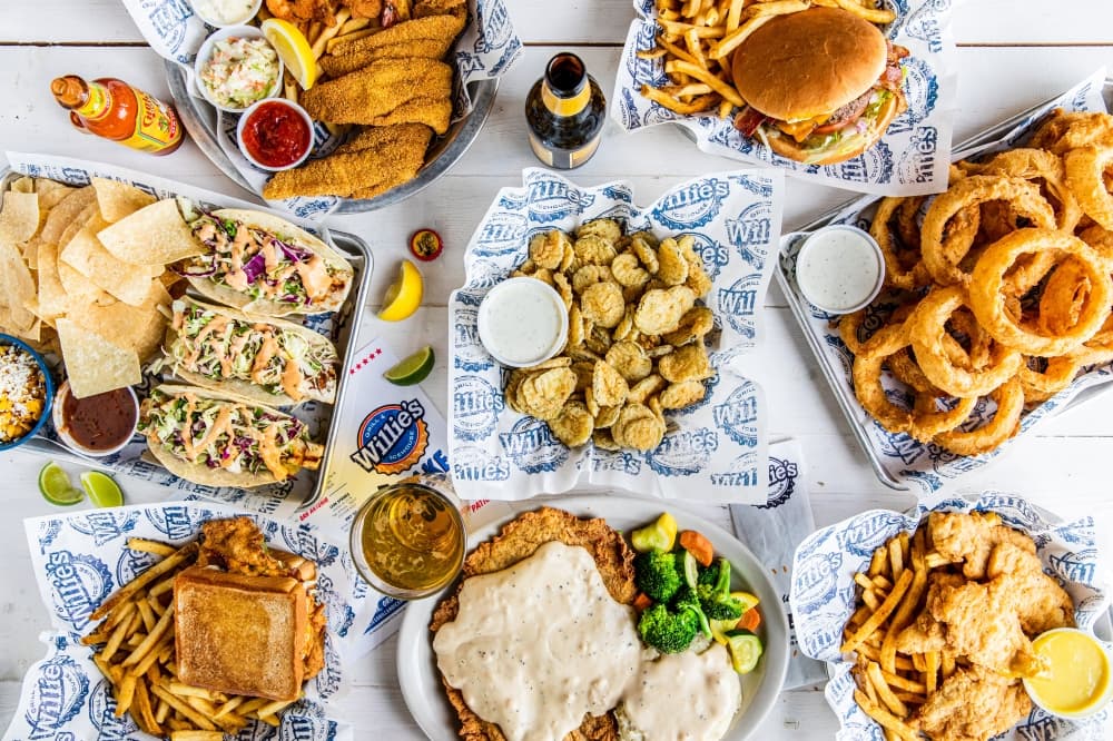 A selection of food items 