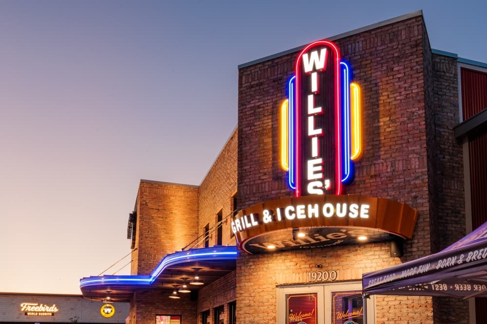 Willie's Grill & Icehouse is being remodeled in The Woodlands
